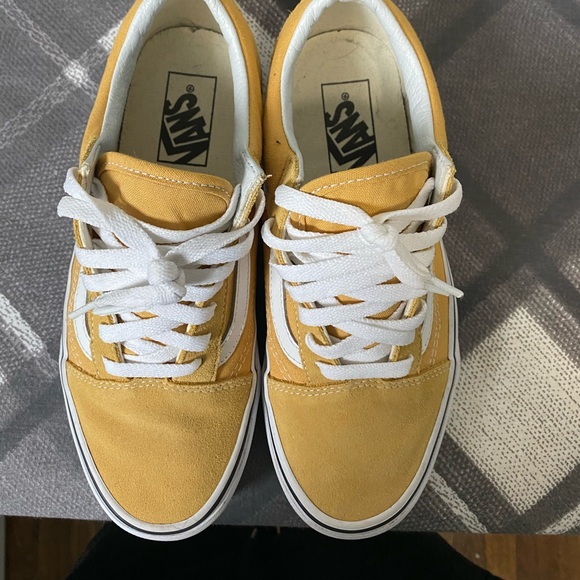 Vans Old Skool Ochre Size 6M or 7.5W - Picture 4 of 7